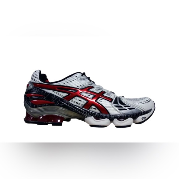 ASICS Men's Running GOAT White, Red, Black Sz 13 - Picture 1 of 5